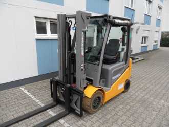 Használt targonca JUNGHEINRICH EFG 430k - weiße Reifen - wenig Stunden ELEKTRO VIERRADFRONTSTAPLER (12865557)