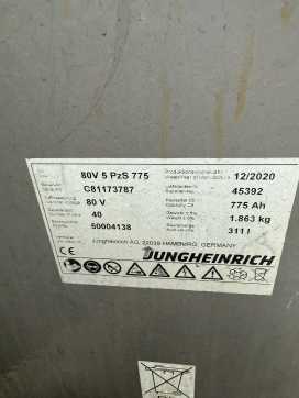 Használt targonca JUNGHEINRICH EFG 535 / 5323 Std. ELEKTRO VIERRADFRONTSTAPLER (13058019)