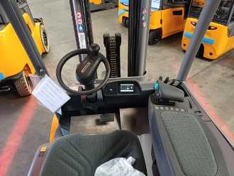 Használt targonca JUNGHEINRICH EFG 535k SP E GE 140-470 DZ ELEKTRO VIERRADFRONTSTAPLER (12978654)