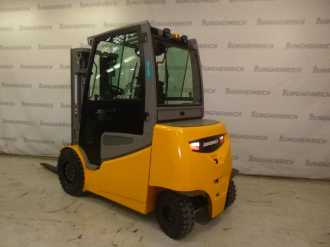 Használt targonca JUNGHEINRICH EFG 535k SP GE 120- 470DZ ELEKTRO VIERRADFRONTSTAPLER (13066947)