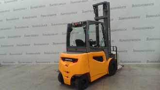 Használt targonca JUNGHEINRICH EFG 535ks SP G+E 115-500 ZT ELEKTRO VIERRADFRONTSTAPLER (12996811) backdrop