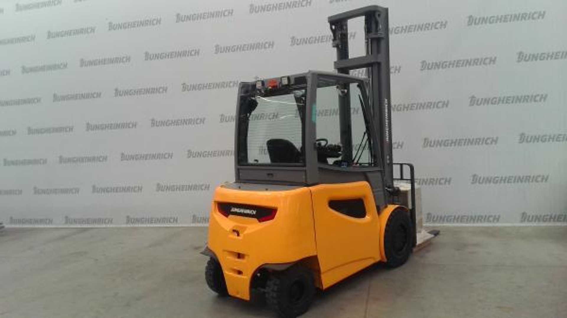 Használt targonca JUNGHEINRICH EFG 535ks SP G+E 115-500 ZT ELEKTRO VIERRADFRONTSTAPLER (12996811)