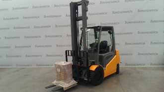 Használt targonca JUNGHEINRICH EFG 535ks SP G+E 115-500 ZT ELEKTRO VIERRADFRONTSTAPLER (12996811)