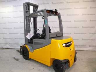 Használt targonca JUNGHEINRICH EFG 540 MP G+E115 450 ZT ELEKTRO VIERRADFRONTSTAPLER (13062574)