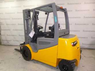 Használt targonca JUNGHEINRICH EFG 545k SP G+E115-330ZT ELEKTRO VIERRADFRONTSTAPLER (13009164)