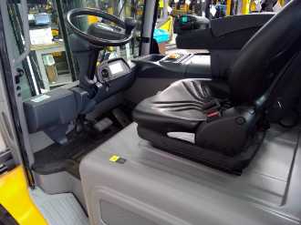 Használt targonca JUNGHEINRICH EFG 550 GE 115 400 ZT ELEKTRO VIERRADFRONTSTAPLER (12964837)