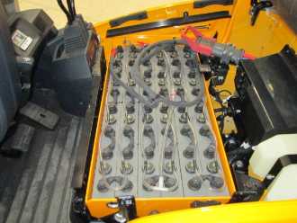 Használt targonca JUNGHEINRICH EFG BA 113 G+E 115-500 DZ ELEKTRO VIERRADFRONTSTAPLER (13003497)