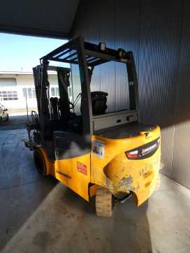 Használt targonca JUNGHEINRICH EFG S30 - 470 DZ ELEKTRO VIERRADFRONTSTAPLER (13076059)