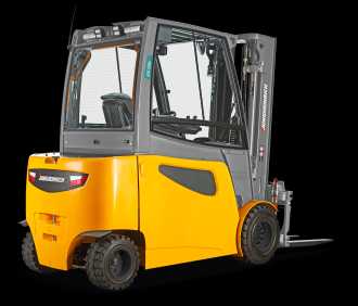 Használt targonca JUNGHEINRICH EFG S30 G+E 160-310 ZT ELEKTRO VIERRADFRONTSTAPLER (13033945) backdrop