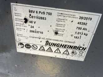Használt targonca JUNGHEINRICH EFG216 ELEKTRO DREIRADFRONTSTAPLER (13073616)