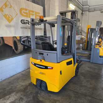 Használt targonca JUNGHEINRICH EFG216K G115-550DZ ELEKTRO DREIRADFRONTSTAPLER (13059557)