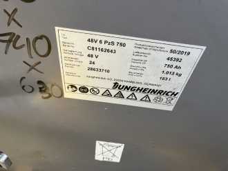 Használt targonca JUNGHEINRICH EFG220 ELEKTRO DREIRADFRONTSTAPLER (13073634)