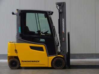 Használt targonca JUNGHEINRICH EFG316 ELEKTRO VIERRADFRONTSTAPLER (12904645)