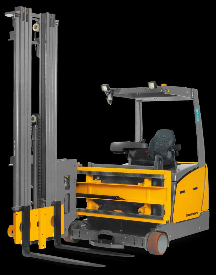 Használt targonca JUNGHEINRICH EFX 410 X+I 120 500 ZT ELEKTRO HOCHREGALKOMMISSIONIERER (12825714)