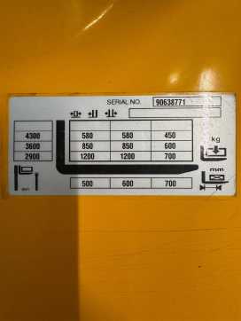 Használt targonca JUNGHEINRICH EJC 112z 115 430 DZ ELEKTRO HOCHHUBWAGENDEICHSEL (13059561)