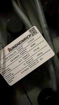 Használt targonca JUNGHEINRICH EJC 212 ELEKTRO HOCHHUBWAGENDEICHSEL (13066228)
