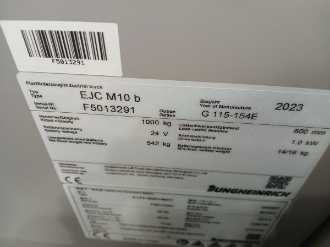 Használt targonca JUNGHEINRICH EJC M10b i G 115 154 E ELEKTRO HOCHHUBWAGENDEICHSEL (13060122)