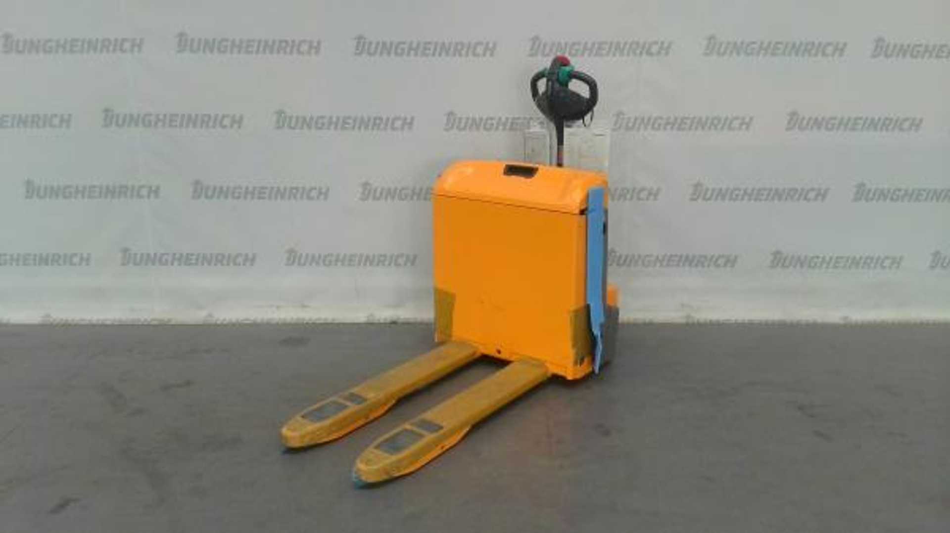 Használt targonca JUNGHEINRICH EJE 114i 100-53K ELEKTRO NIEDERHUBWAGENDEICHSEL (13073539)