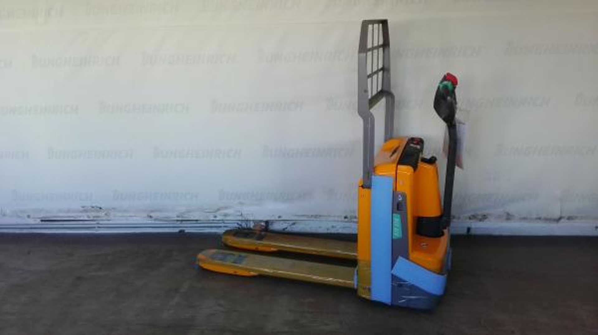 Használt targonca JUNGHEINRICH EJE 116 115-54 ELEKTRO NIEDERHUBWAGENDEICHSEL (13034992)