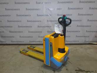 Használt targonca JUNGHEINRICH EJE 116 Li 115-54 ELEKTRO NIEDERHUBWAGENDEICHSEL (13061511) backdrop