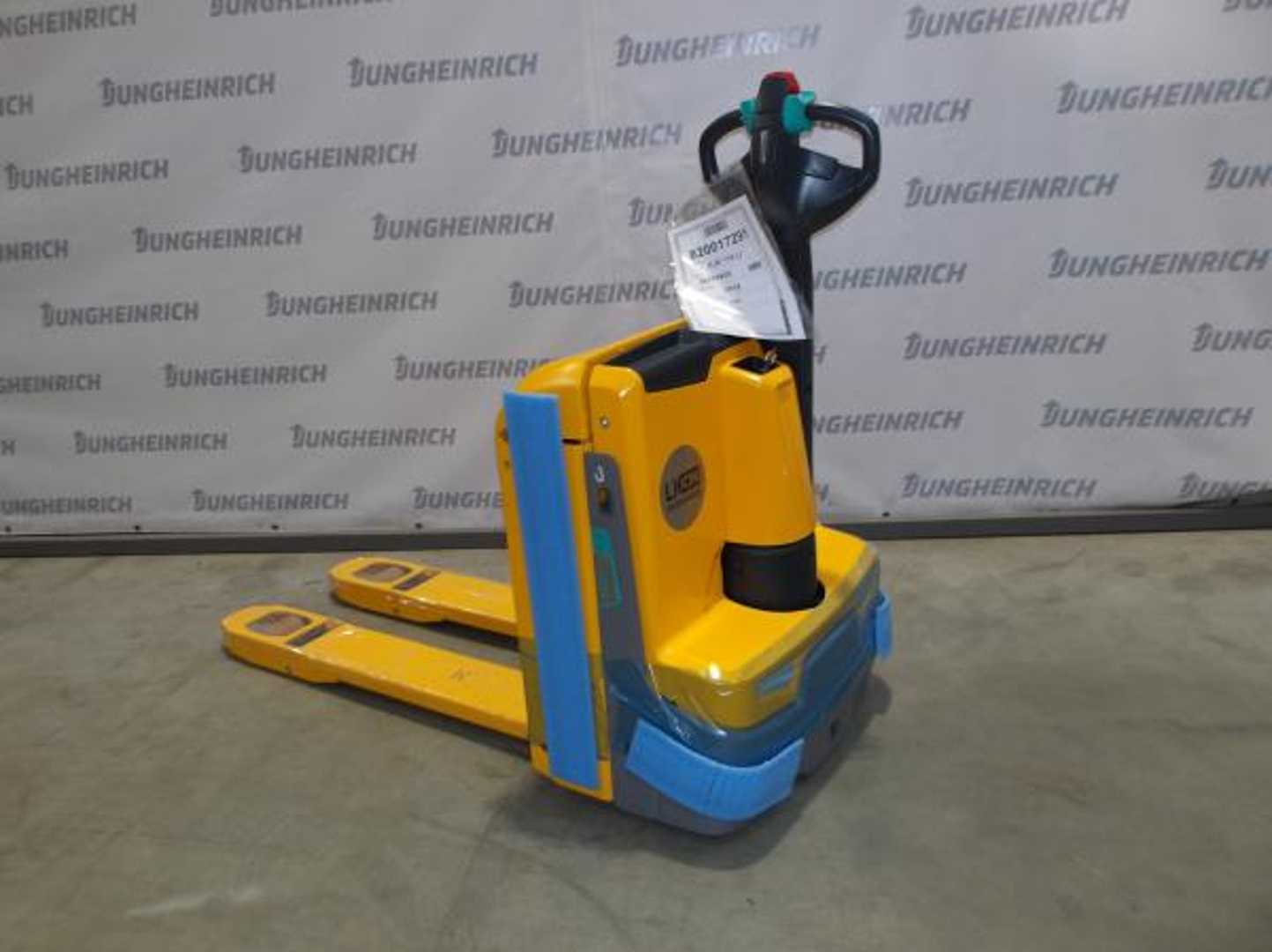 Használt targonca JUNGHEINRICH EJE 116 Li 115-54 ELEKTRO NIEDERHUBWAGENDEICHSEL (13067652)