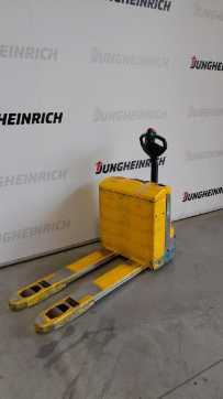 Használt targonca JUNGHEINRICH EJE 116 Li-Ion ELEKTRO NIEDERHUBWAGENDEICHSEL (13001529) backdrop
