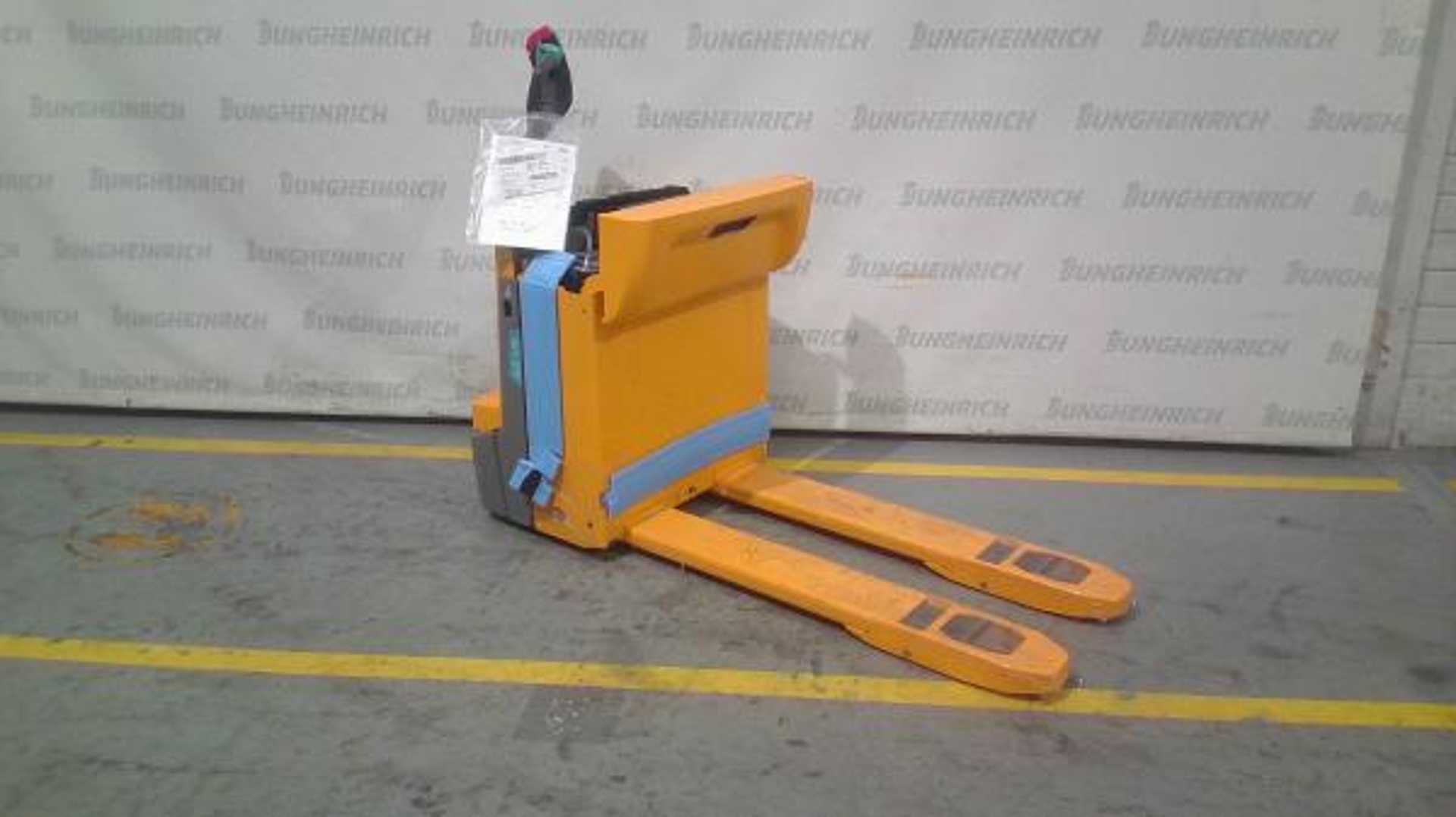 Használt targonca JUNGHEINRICH EJE 118 19 115-54 ELEKTRO NIEDERHUBWAGENDEICHSEL (13017987)
