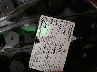 Használt targonca JUNGHEINRICH EJE C20 115-54 ELEKTRO NIEDERHUBWAGENDEICHSEL (12976162)