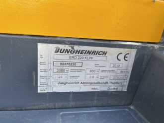 Használt targonca JUNGHEINRICH ERD 220 Baujahr 2010HH 1660 Stunden 10213 Akku 2017 ELEKTRO HOCHHUBWAGENDEICHSEL (13071053)