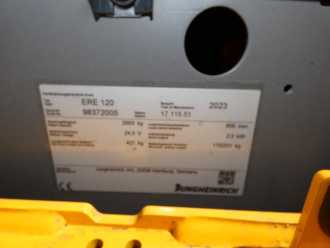 Használt targonca JUNGHEINRICH ERE 120 KP ELEKTRO HOCHHUBWAGENDEICHSEL (13076065)