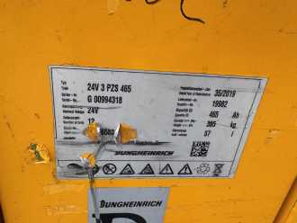 Használt targonca JUNGHEINRICH ERE 225 Baujahr 2014 Akku 2019 Gabellänge 1150 ELEKTRO NIEDERHUBKOMMISSIONIERER (13074921)