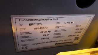 Használt targonca JUNGHEINRICH ERE 225 Li FP 19 115 54 ELEKTRO NIEDERHUBWAGENFAHRERSTAND (13024148)