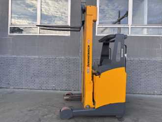 Használt targonca JUNGHEINRICH ETV 114 Baujahr 2007/ Akku 2021 HH 7,1M ELEKTRO SCHUBMASTSTAPLER (13075490)