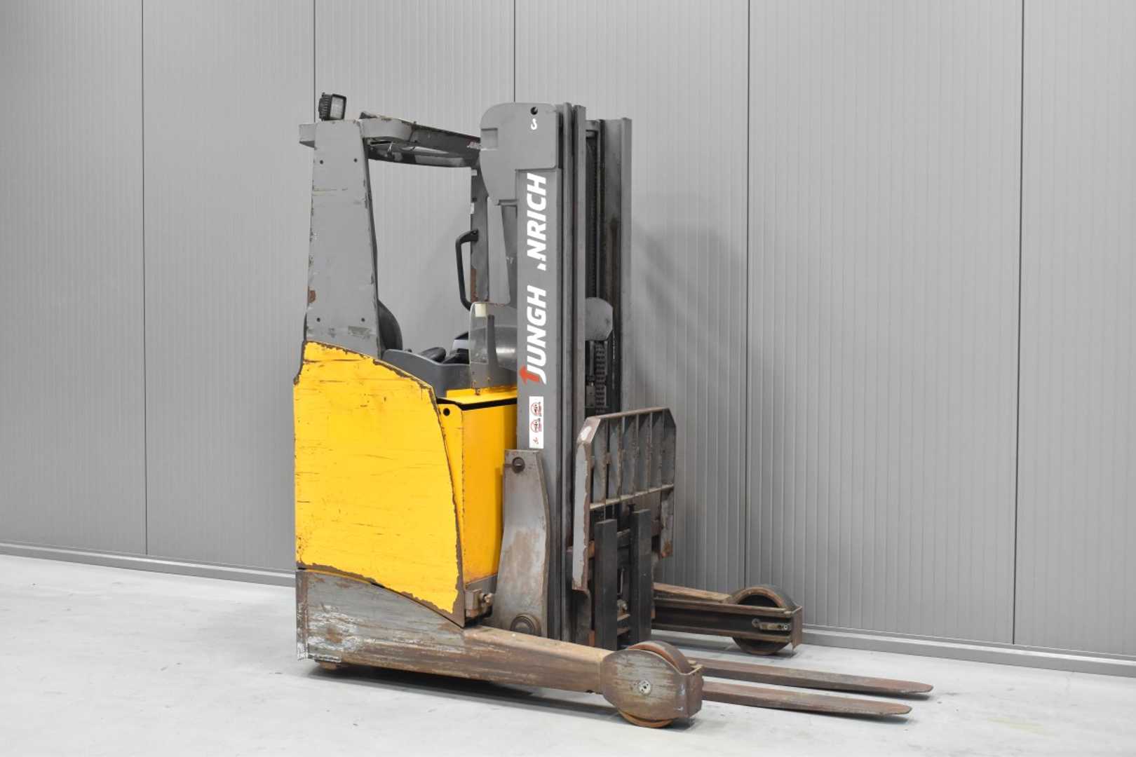 Használt targonca JUNGHEINRICH ETV 114n /52016/ ELEKTRO SCHUBMASTSTAPLER (12929602)