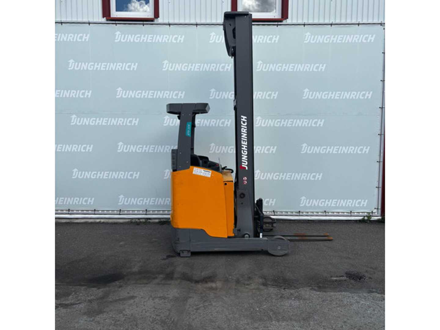 Használt targonca JUNGHEINRICH ETV 214 8720 DZ 1150mm ELEKTRO SCHUBMASTSTAPLER (13058893)