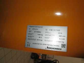 Használt targonca JUNGHEINRICH ETV 214 MP E GE 115-770 DZ ELEKTRO SCHUBMASTSTAPLER (13050442)