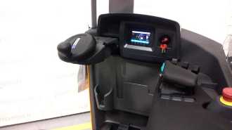 Használt targonca JUNGHEINRICH ETV 214 SP GE 110-680 DZ ELEKTRO SCHUBMASTSTAPLER (12795854)