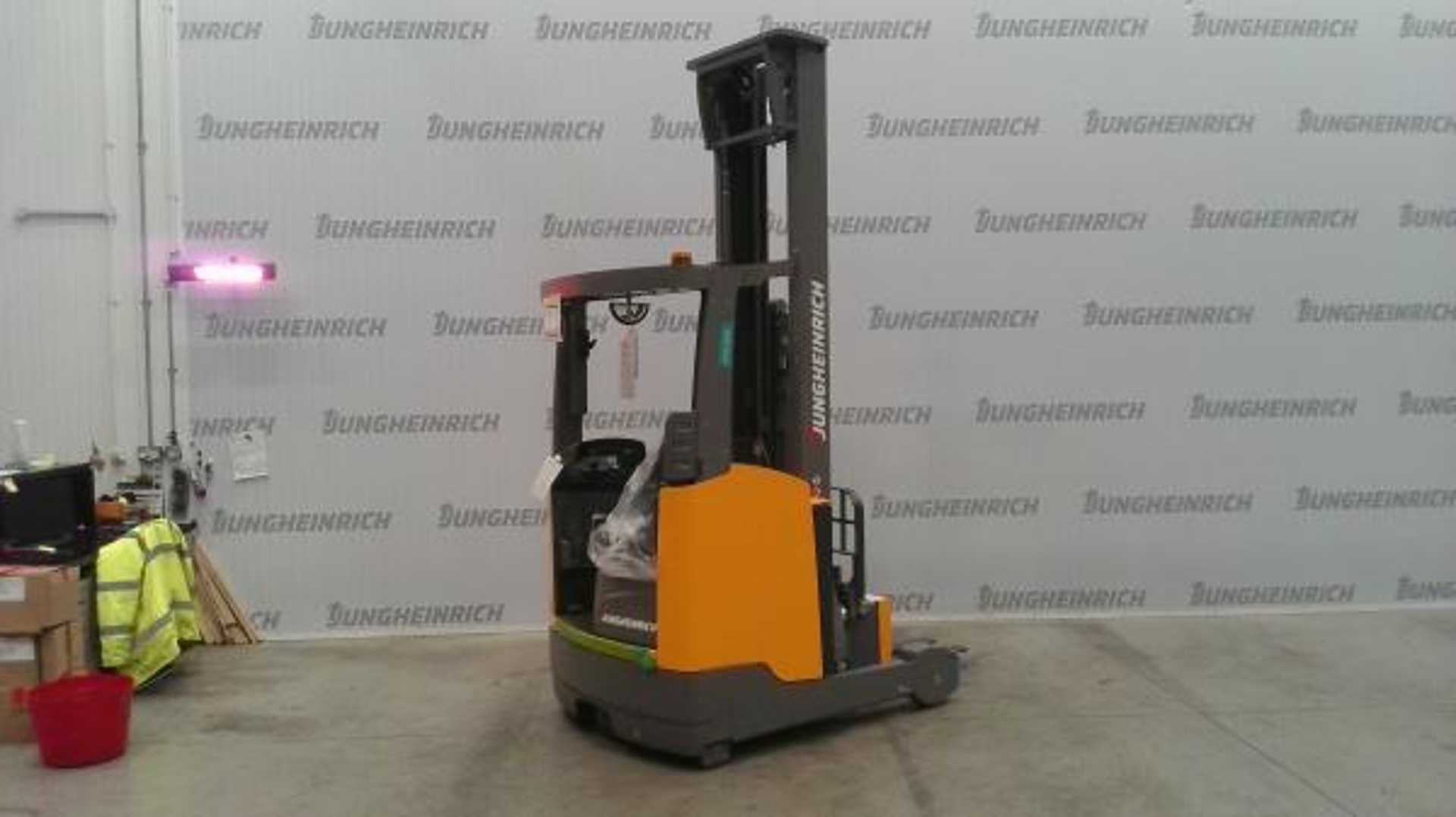 Használt targonca JUNGHEINRICH ETV 216 SP E GE 100-842 DZ ELEKTRO SCHUBMASTSTAPLER (13075598)