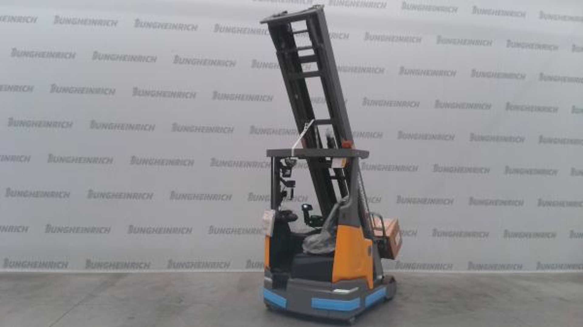 Használt targonca JUNGHEINRICH ETV 320i SP DL ZVG 100-1112DZ ELEKTRO SCHUBMASTSTAPLER (13062599)