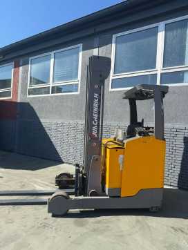 Használt targonca JUNGHEINRICH ETV 325 Baujahr 2015 / HH 6200 Akku 2025 Neu ELEKTRO SCHUBMASTSTAPLER (13001001)