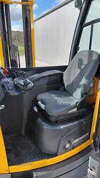 Használt targonca JUNGHEINRICH ETVC16 Kabine und Video ELEKTRO SCHUBMASTSTAPLER (13073415)