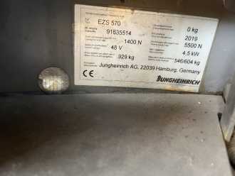 Használt targonca JUNGHEINRICH EZS570 ELEKTRO SCHLEPPER (12987475)
