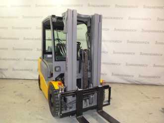 Használt targonca JUNGHEINRICH TFG 425 SP G +E115-440 DZ GAS VIERRADFRONTSTAPLER (13006563) backdrop