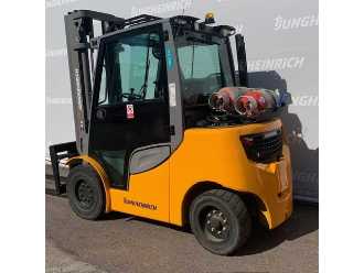 Használt targonca JUNGHEINRICH TFG 540s 4000 ZT 2200mm SS+POS GAS VIERRADFRONTSTAPLER (12818802)