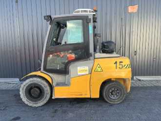 Használt targonca JUNGHEINRICH TFGS50 GAS VIERRADFRONTSTAPLER (12990939)