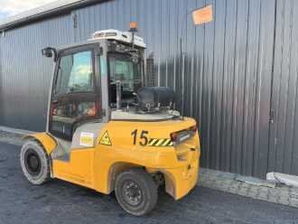 Használt targonca JUNGHEINRICH TFGS50 GAS VIERRADFRONTSTAPLER (12990939)