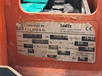 Használt targonca LAFIS LEH 20 ELEKTRO NIEDERHUBWAGENSEMIELEKTRISCH (13012995)