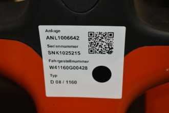 Használt targonca LINDE D 08 1160 ELEKTRO HOCHHUBWAGENDEICHSEL (13022720)