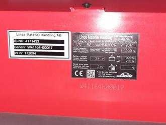 Használt targonca LINDE D12R - Som ny 16tim ELEKTRO NIEDERHUBWAGENFAHRERSTAND (13004823)