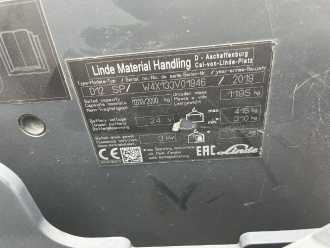 Használt targonca LINDE D12SP ELEKTRO HOCHHUBWAGENFAHRERSTAND (13068822)